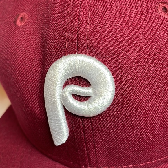 New Era 59Fifty 100% wool Philadelphia Phillies fitted hat - Picture 6 of 6